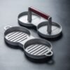 Aluminum Alloy Burger Press Meatloaf Press Mold