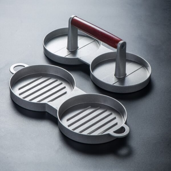 Aluminum Alloy Burger Press Meatloaf Press Mold