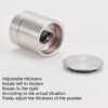 2 in 1 Stainless Steel Manual Pepper Mill Double-Head Pepper Mill