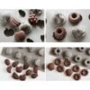 Silicone Cake Mold 25 Grid Fudge Hard Candy Silicone Biscuit Mold, Fruit, Donuts