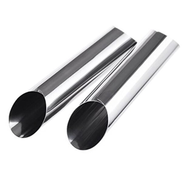 20 PCS Oblique Double-Head Stainless Steel Large Spiral Tube Non-Stick Croissant Mold Croissant Tool
