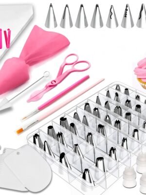 83 in 1  Cake Decorating Mouth Baking Tool Set Icing And Pastry Coloring Utensils