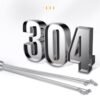 Manual Whisk Stainless Steel Glass Bead Egg Whisk Kitchen Household Hand-Held Baking Tools Type A 12 Inch, Type A 12 Inch, Type A 10 Inch, Type B 12 Inch, Type B 10 Inch, Type C 12 inch, Type C  10 Inch