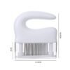 Stainless Steel Tenderloin Meat Knocking Meat Needle 48-Pin Household Kitchen Rib Breaker, 16.5x14.5cm