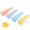 4 in 1 Children Star Popsicle Mold Set Food Grade Silicone Ice Cream Mold Random Colour Delivery