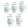 ZM-14 Household Mini Wireless Electric Garlic Masher, White 100ml, Green 100ml, Pink 100ml, High Cup White 250ml, High Cup Green 250ml, High Cup Pink 250ml, White Glass 300ml, Green Glass 300ml, Pink Glass 300ml, White High Cup 250ml + Small Cup 100ml...