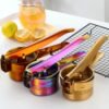 Stainless Steel Manual Juicer Detachable Juicer Commercial Large Capacity Fruit Juicer, Golden, Rose Gold, Magic Colorful, Magic Red