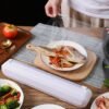 Suction Cup Type Cling Film Cutter Household Plastic Wrap Adjustable Storage Cutting Box, Suction Cup Cling Film Cutter