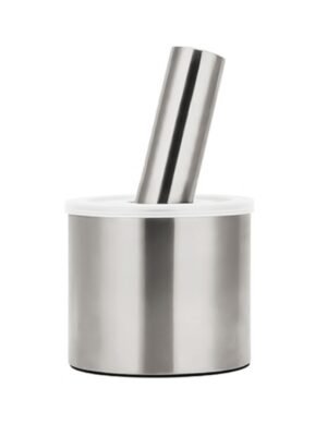 Kitchen 304 Stainless Steel Garlic Masher Spice Bean Nut Grinder, Straight Shape, Waist Shape, Drum Shape, Big Bowl Shape, Large Drum Shape