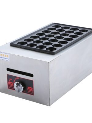 Gas Veneer Fish Ball Stove Takoyaki Making Machine