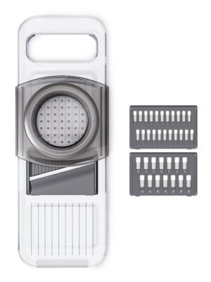 Multi-Function Slicker Kitchen Gadget Potato Slice Grater, Three Knives Gray, Six Knives Gray