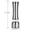 JE0318 Stainless Steel Manual Multi-Purpose Pepper Grinder Kitchen Cooking Tools