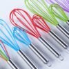 10 PCS Silicone Egg Beater Home Egg Mixer Kitchen Gadgets Cream Baking Tools, 12 inch Colorful, 10 inch Colorful, 8 inch Colorful, 12 inch Black, 10 inch Black, 8 inch Black, 12 inch Blue, 10 inch Blue, 8 inch Blue, 12 inch Red, 10 inch Red, 8 inch Red...