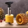TBD059495401A_10.jpg 2 PCS Stainless Steel Pineapple Peeler Slicers Fruit Cutter Kitchen Tools, Pineapple Corer Slicer (Black handle), Pineapple Corer Slicer (Yellow handle), Pineapple Corer Slicer (Fruit Green handle)