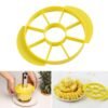 TBD059495401A_6.jpg 2 PCS Stainless Steel Pineapple Peeler Slicers Fruit Cutter Kitchen Tools, Pineapple Corer Slicer (Black handle), Pineapple Corer Slicer (Yellow handle), Pineapple Corer Slicer (Fruit Green handle)
