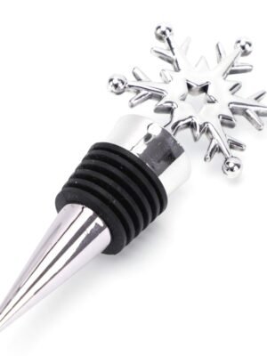10 PCS Fresh-Keeping Sealed Red Wine Cork Champagne Stopper, Champagne Stopper(Snowflake), Champagne Stopper(Crown)