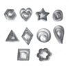 Stainless Steel Biscuit Mold, 30 PCS / Set, 27 PCS / Set
