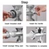 Household Manual Grinder Sausage Machine, No. 5 Small, No. 10 Large