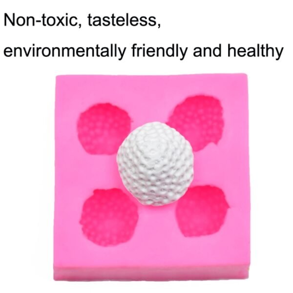 Fondant Chocolate Cake Decorating Strawberry Silicone Mold, Cake Decorating
