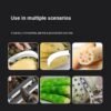 4 In 1 Stainless Steel Pineapple Knife Fruit Knife Sugar Cane Peeler