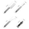 4 In 1 Stainless Steel Pineapple Knife Fruit Knife Sugar Cane Peeler