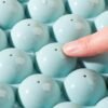 33 Grid Round Ice Hockey Mold With Lid Ice Box Small Marble Ice Tray, Random Color Delivery, Large  Blue, Large Pink, Small Blue, Small Pink