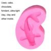 2 PCS Goldfish Baking Fondant Silicone Mold Cake Decorating, Goldfish