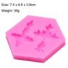 4 PCS Cross Shape Silicone Fondant Cake Mold Baking Tool, Cross Shape