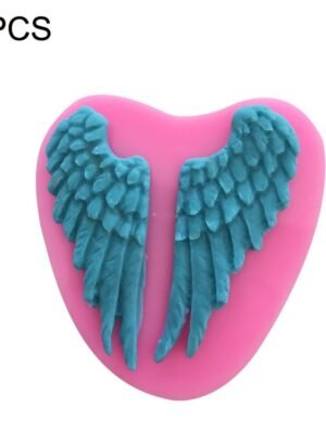 5 PCS Angel Wings Cake Silicone Mold Baking Tool