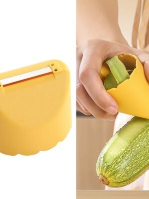 Kitchen Splash Resistant Stainless Steel Home Fruit Peeler, 5PCS Lemon Yellow, 5PCS Apple Green