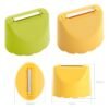 Kitchen Splash Resistant Stainless Steel Home Fruit Peeler, 5PCS Lemon Yellow, 5PCS Apple Green