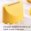 Kitchen Splash Resistant Stainless Steel Home Fruit Peeler, 5PCS Lemon Yellow, 5PCS Apple Green