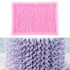 Food Grade Fondant Silicone Mold Pleated Skirt Cake Decorating Tool, CC562