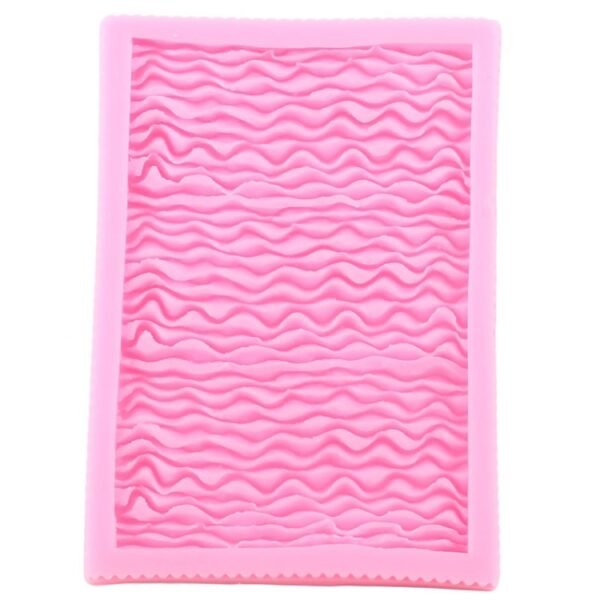 Food Grade Fondant Silicone Mold Pleated Skirt Cake Decorating Tool, CC562