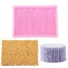 Food Grade Fondant Silicone Mold Pleated Skirt Cake Decorating Tool, CC562