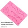 Cake Border Floral Fondant Silicone Mold, CF394