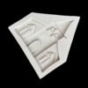 Castle Musical Silicone Mold Chocolate Fondant Cake Decor, Style:, Specification: Triangle, Triangle, Rectangle