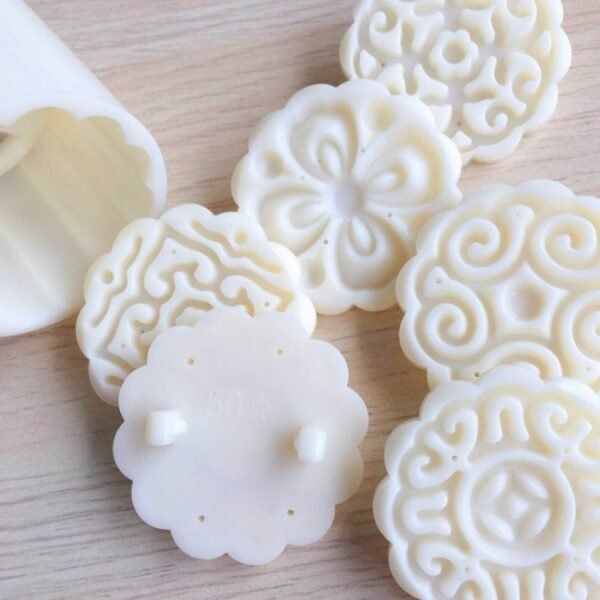 2 PCS Moon Festival Round Hand-Pressed Pastry Mold Baking Tools, Model:, 10, 24, 25, 26, 28, 29, 30, 31, 33, 35, 36, 37, 41, 42, 21