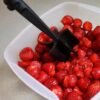 Meat Chopper Hand Held Stirring Grinder, Green, Black, Red