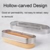 BN1006 Stainless Steel Mousse Circle Thickened Perforated Cake Mold DIY Baking Tools, Rectangle(7 inches), Square(2.9 inches), Square(3.3 inches), Square(3.9 inches), Square(4.7 inches), Round(2.7 inches), Oval(4.7 inches), Round(3 inches)...