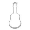 5pcs Guitar Shape Baking Biscuit Mold Stainless Steel Fondant Mousse Circle