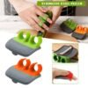 Palm Hand Peeler For Potato, Fruit, Kitchen Vegetable Peeler, 2pcs Green, 2pcs Orange