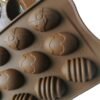Easter Mini Colorful Egg Silicone Chocolate Mold
