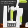 Grater Vegetable Potato Spiral Slicer Whirlwind Fruit Vegetable Spiral Machine, White, Green