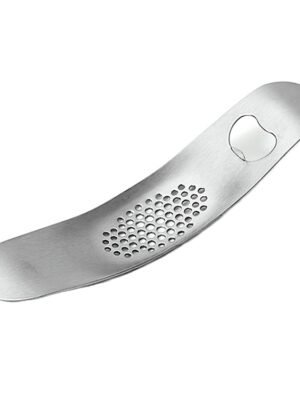 WGKT0089 430 Stainless Steel Boat Shaped Garlic Grinder Manual Garlic Press Tools Kitchen Gadgets, Garlic Grinder(Style 1), Garlic Grinder(Style 2)