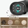 Gravity Induction Electric Salt And Pepper Grinder  Adjustable Coarseness with LED Light