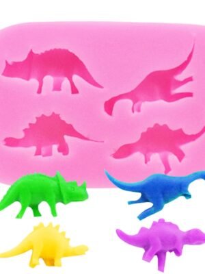 Dinosaur Silicone Mold Fondant Chocolate Cake Decoration Mold