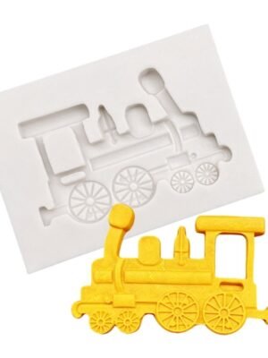 Classic Car Train Silicone Fondant Cake Mold Baking Decoration Tools