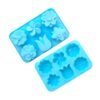 6 Grids Flower Silicone Baking Cake Molds DIY Handmade Soap Mould, 6 Grids Flower