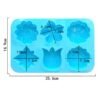 6 Grids Flower Silicone Baking Cake Molds DIY Handmade Soap Mould, 6 Grids Flower